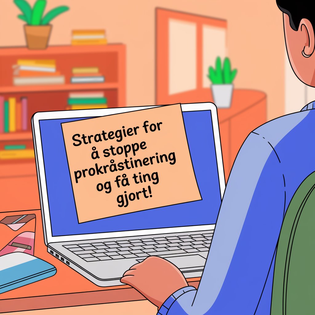 Strategier for å stoppe prokrastinering og få ting&nbsp;gjort!